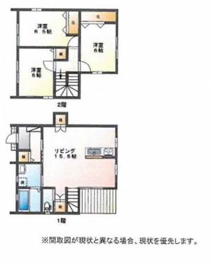 olethα政枝 Cの間取り画像