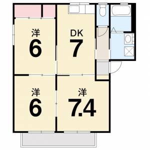 バリュージュS 101の間取り画像