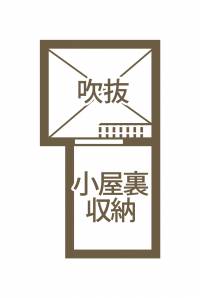 土間リビングにヌック、和の書斎まで 
複雑な空間設計もしっかり支える高性能 3F間取り図