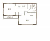 数寄屋造りの風情を生かし、日本家屋の美は細部に宿る。 2F間取り図