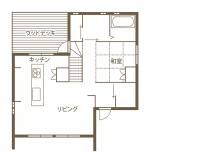 デザイナーズ住宅×セレクト。新しい家づくりの形で、家族が集える家に。 1F間取り図