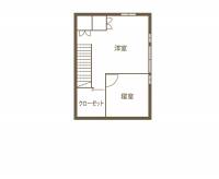 デザイナーズ住宅×セレクト。新しい家づくりの形で、家族が集える家に。 2F間取り図