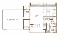 暮らしやすさと健康をとことん考えた
七福ホーム初の常設モデルハウス 1F間取り図