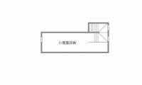 愛媛県産材に囲まれた畳リビングのある家 3F間取り図