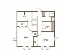 雑貨店とつくる お気に入りに囲まれた心地いい家 2F間取り図