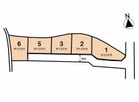 高松市春日町字川南421-1 高松市春日町 　6号地の区画図