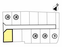 善通寺市稲木町西角614-11 善通寺市稲木町 7号地の区画図
