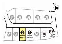 東かがわ市白鳥 東かがわ市白鳥 3号地の区画図