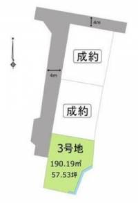 高松市高松町 高松市高松町 3号地の区画図