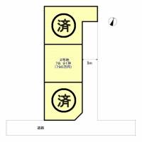 丸亀市郡家町 丸亀市郡家町 2号地の区画図