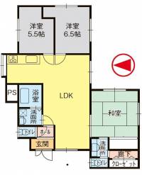 丸亀市飯山町東坂元446番地7 丸亀市飯山町東坂元 一戸建 の間取り