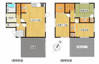 丸亀市郡家町308番地15 丸亀市郡家町 一戸建 の間取り