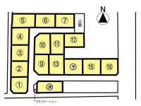 丸亀市飯野町西分 丸亀市飯野町西分 12号地の区画図