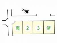 仲多度郡多度津町南鴨字横貫670番2 仲多度郡多度津町南鴨 3号地の区画図