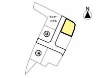 三豊市山本町辻 三豊市山本町辻 D号地の区画図