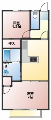 香川県丸亀市山北町773-1 アーバンハイツαⅡ 216の外観