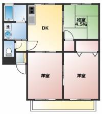 香川県三豊市豊中町笠田笠岡1991-1ハーモネート豊中A 202の外観