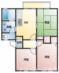 香川県善通寺市吉原町516-1パーラメントC 211の外観