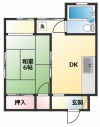 香川県丸亀市土居町2丁目15-32サニーハイツ 201の外観