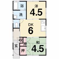 高松市松縄町1010-11、1010-12 高松市松縄町 一戸建 の間取り