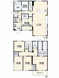 高松市三谷町1190-10 高松市三谷町 一戸建 セキスイハイムの家の間取り