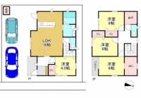 坂出市久米町2丁目10-30 坂出市久米町 一戸建 の間取り