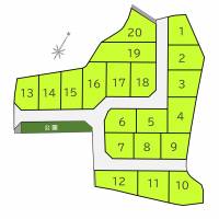 丸亀市郡家町字八幡上2089 丸亀市郡家町 17号地の区画図