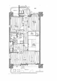 香川県高松市錦町１丁目 ダイアパレス錦町弐番館 901 3LDK の間取り