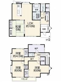 香川県高松市牟礼町大町 高松市牟礼町大町 一戸建 の間取り