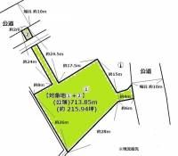 香川県高松市高松町 高松市高松町  の区画図
