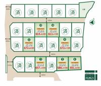 丸亀市川西町南字木村 丸亀市川西町南 　5号地の区画図