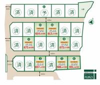 丸亀市川西町南字木村 丸亀市川西町南 　16号地の区画図