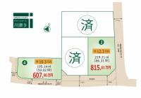 坂出市川津町字蓮尺 坂出市川津町 　2号地の区画図