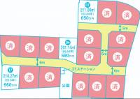 高松市川部町字池ノ坊 高松市川部町 7号地の区画図