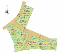 綾歌郡宇多津町字長縄手793番付近 綾歌郡宇多津町その他  １号地の区画図