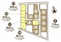 高松市三谷町 高松市三谷町 17号地の区画図