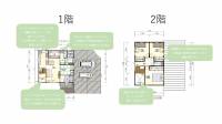 高松市檀紙町 高松市檀紙町 一戸建 ｸﾞﾘｰﾝﾀｳﾝ高松市檀紙町檀紙小学校北Ⅱ団地⑤号地の間取り