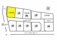 三豊市三野町下高瀬 三豊市三野町下高瀬 1号地の区画図