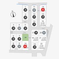 高松市香西南町 高松市香西南町 21号地の区画図