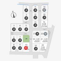 高松市香西南町 高松市香西南町 21号地の区画図