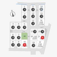 高松市香西南町 高松市香西南町 21号地の区画図