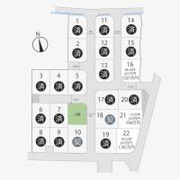 高松市香西南町 高松市香西南町 21号地の区画図