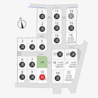 高松市香西南町 高松市香西南町 21号地の区画図