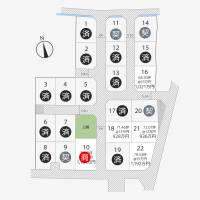 高松市香西南町 高松市香西南町 21号地の区画図