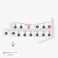 高松市多肥上町 高松市多肥上町 1号地の区画図