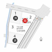 高松市鬼無町鬼無 高松市鬼無町鬼無 3号地の区画図