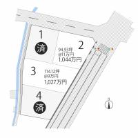 高松市鬼無町鬼無 高松市鬼無町鬼無 3号地の区画図