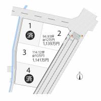 高松市鬼無町鬼無 高松市鬼無町鬼無 3号地の区画図