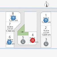 高松市上林町 高松市上林町 7号地の区画図