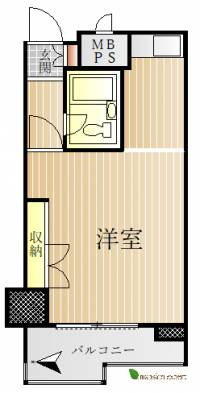 高松市藤塚町2丁目11-20 藤塚コーポラス の間取り